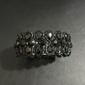 3/$15 black rhinestone bracelet